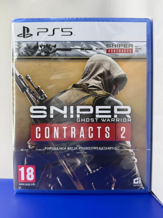 Sniper: Ghost Warrior Contracts 1+2 Gra PS5 NOWA [FOLIA]