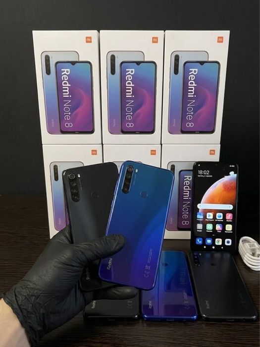 Нові! Xiaomi Redmi Note 8 6/64GB