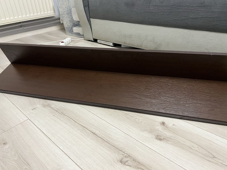 Połka Wisząca Brąz 120 cm Abra Meble