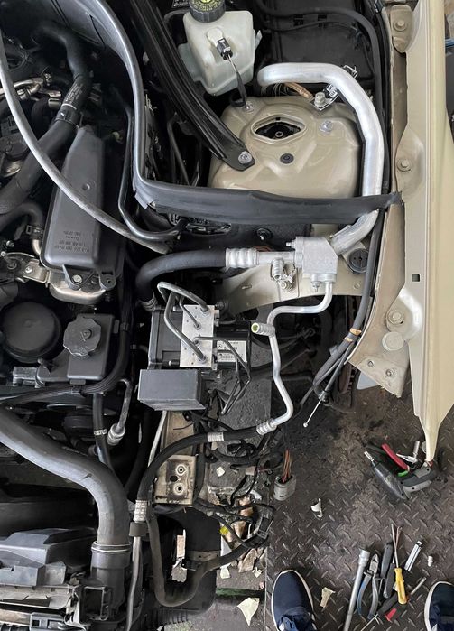 Mercedes C klasa W204 LIFT Wąż rurka przewód klimatyzacji części