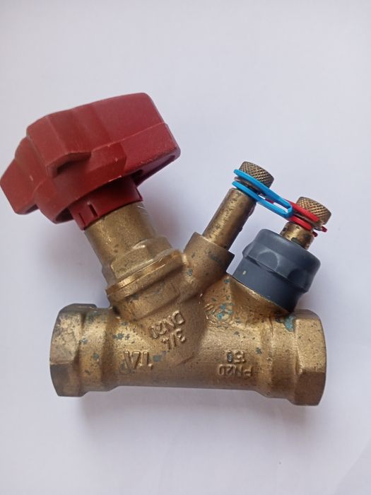 Балансувальні  клапана Honeywell 1/2 та Hydronics Stad 1/4 та 3/4.