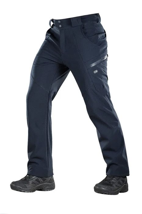 M-Tac брюки тактичні Soft Shell Winter Dark Navy Blue