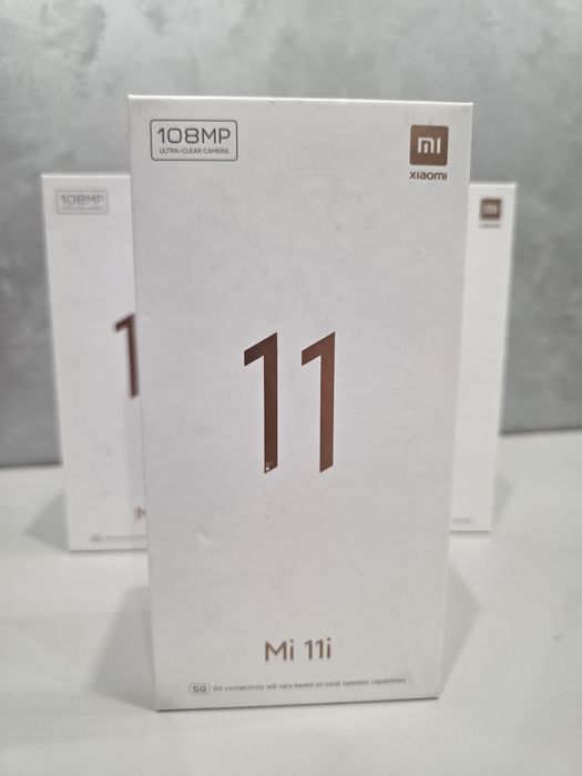 Нові смартфони  Xiaomi Mi 11i 8/128GB Cosmic Black  розпаковані, є кількість та опт