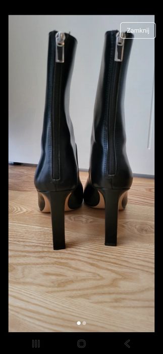 Botki na słupku H&M r. 41