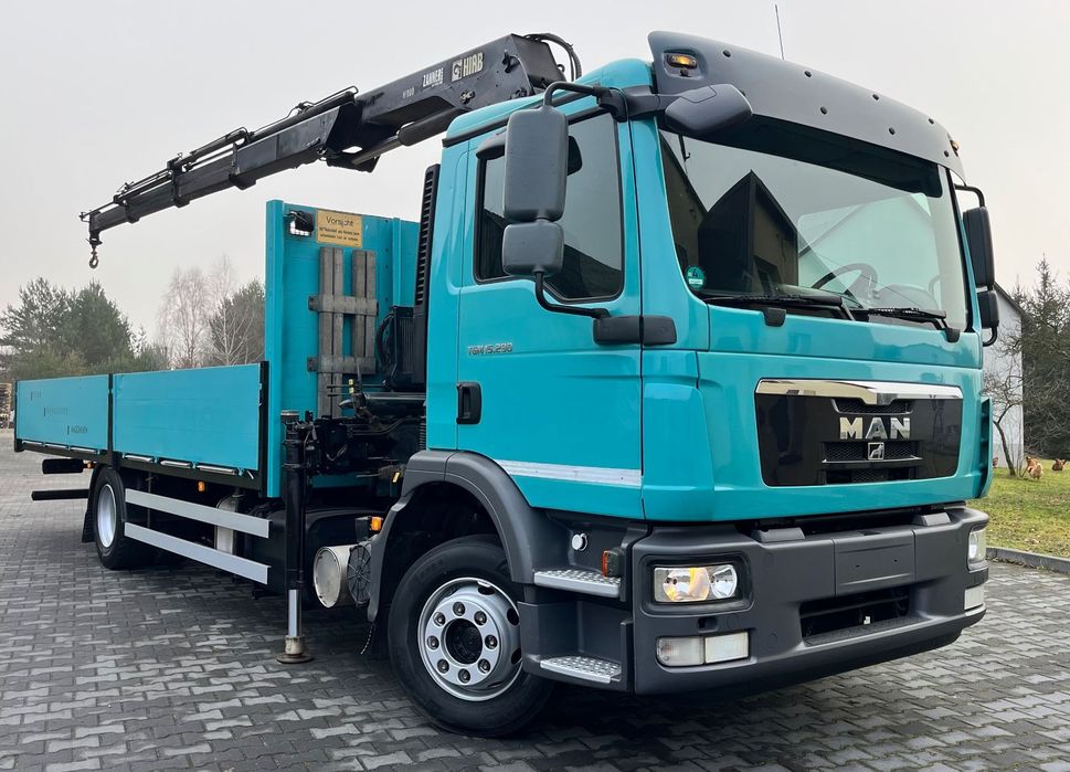 MAN Tgm 15.290  Man TGM 15.290 Hds HIAB euro5