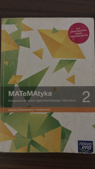 Matematyka 2 zakres podstawowy i rozszerzony