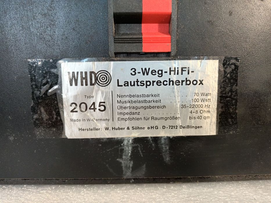 Акустична система WHD