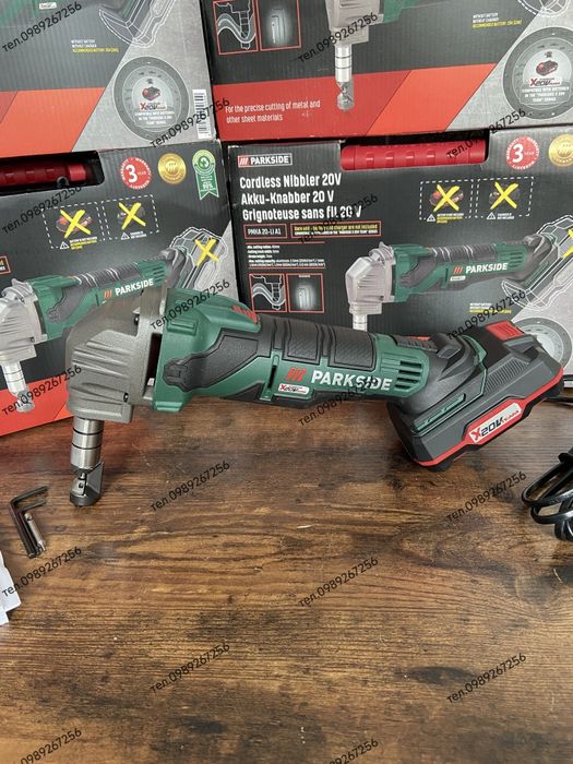 Акумуляторні висічні вирубні ножиці Parkside НІМЕЧЧИНА