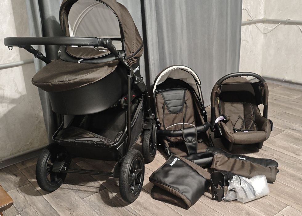 Дитяча коляска Verdi Sonic Plus 3в 1 у чудовому стані