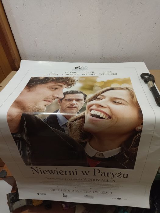 5 oryginalnych plakatów filmowych kinowych
