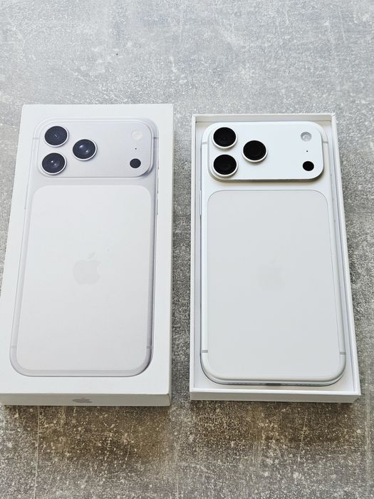 Apple iPhone 17 PRO MAX 256Gb Silver. Фізична сім та eSIM. АКБ 100% (8 циклів)