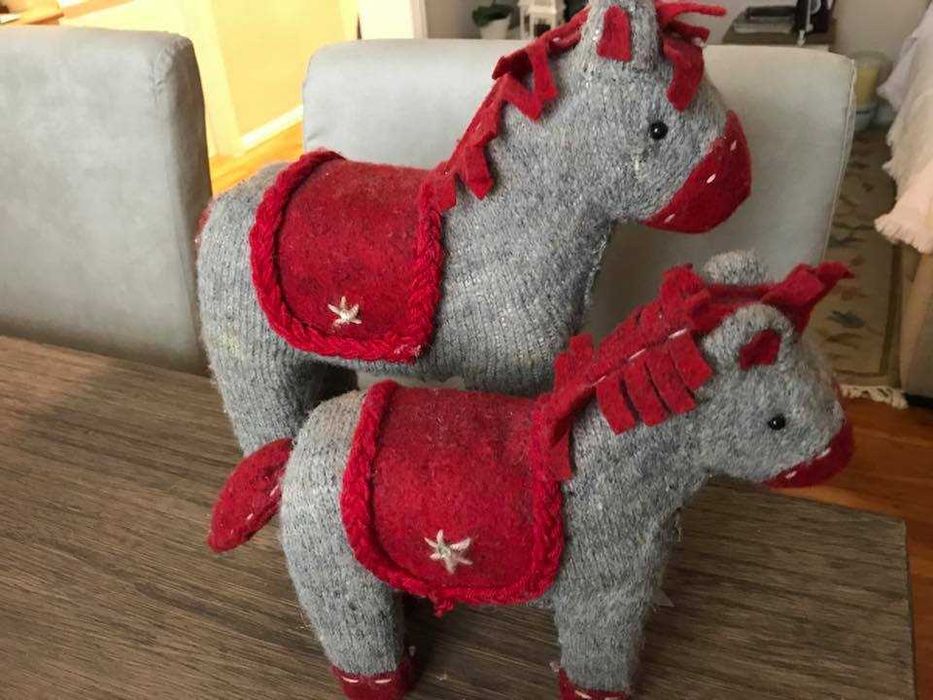 Peluches de lã decorativo