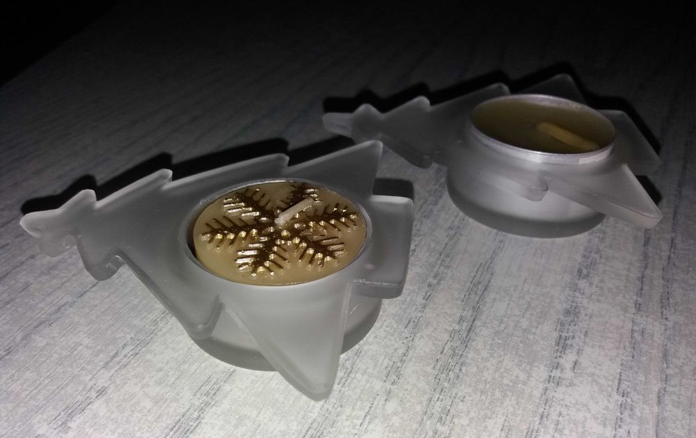 Новогодний декор подсвечники Новорічний різдвяний декор