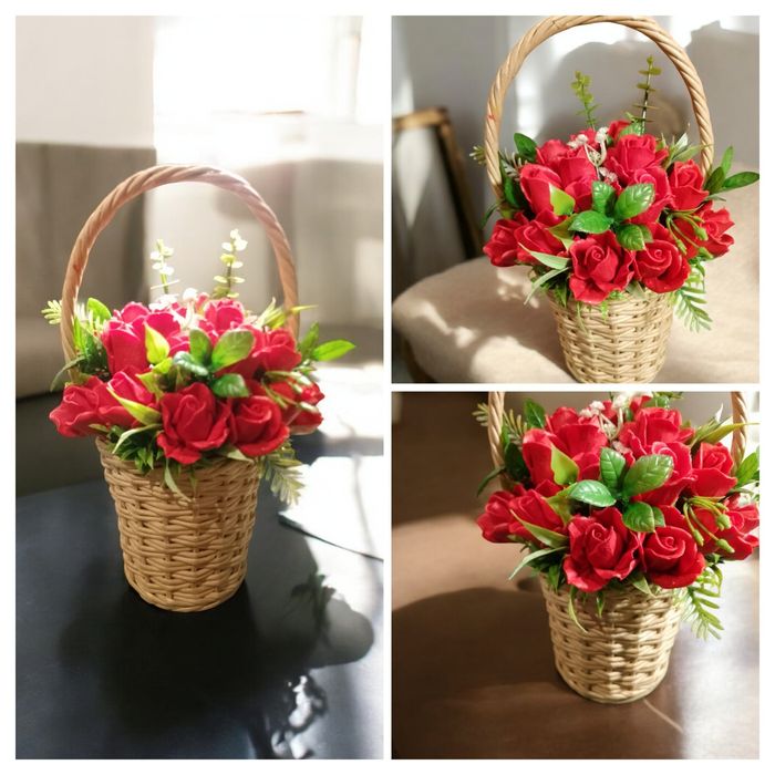 Квіти . Букети з мила ручної роботи. 1 Вересня