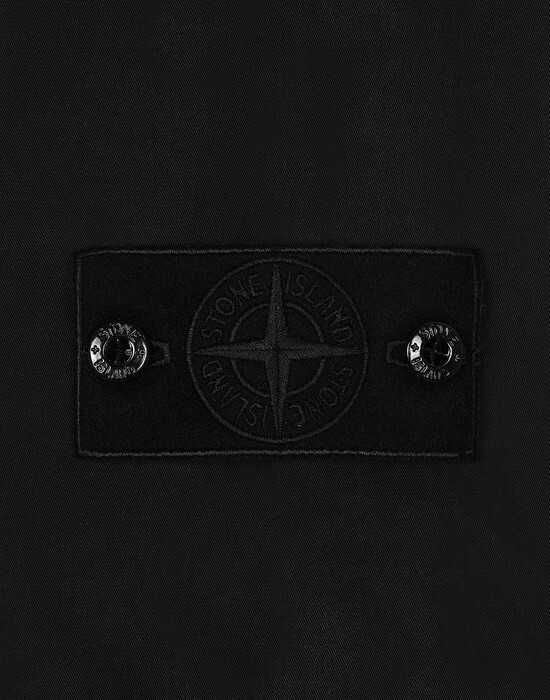 Куртка-Сорочка STONE ISLAND 123F2 Ghost Piece Overshirt Black SI0106-B