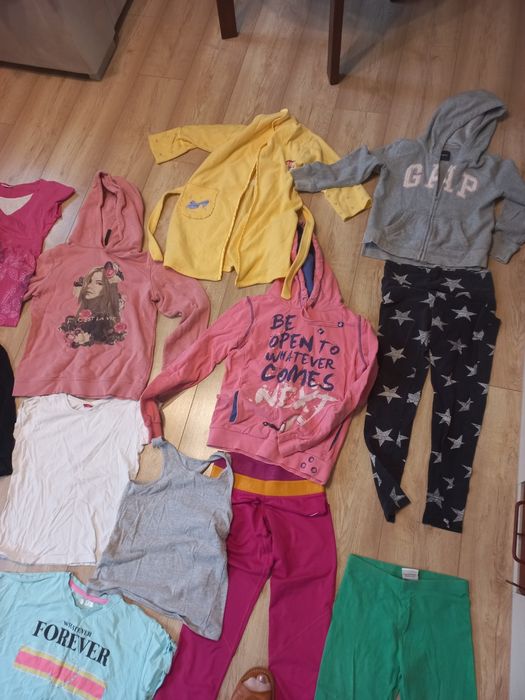 Paka ubrań na lato dla dziewczynki,  r.134