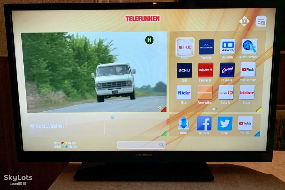 Телевізор Telefunken D32F294R4CW смарт Wi-Fi