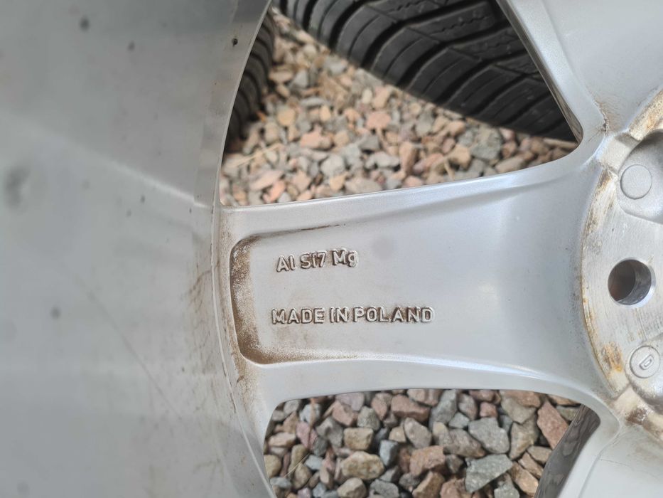 4st Alufelgi 17cali AUDI VW itp  5x112 ET-43 0C- 57.1