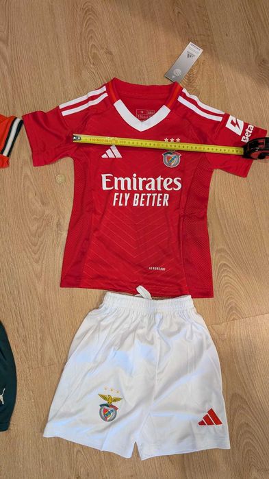 Equipamento seleção e benfica - criança