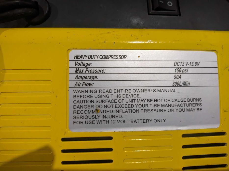 Compressor bicilindro 300L 12v