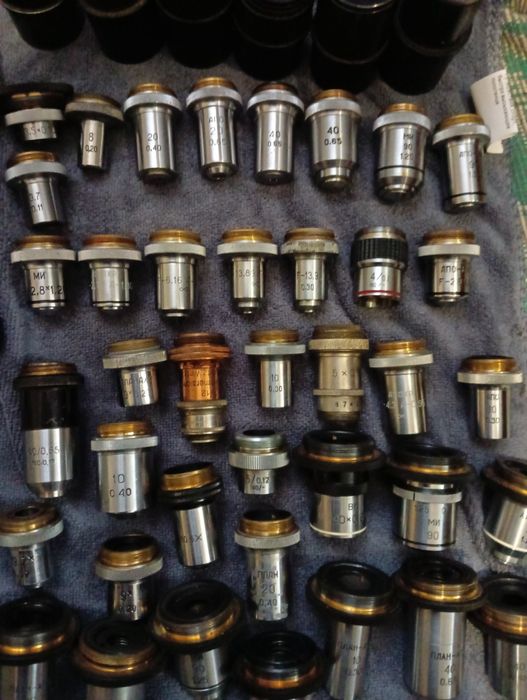 Продам обєктиви окуляри для микроскопа