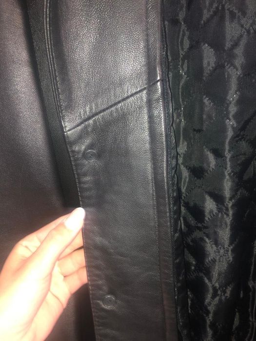 Męska kurtka skórzana XXL