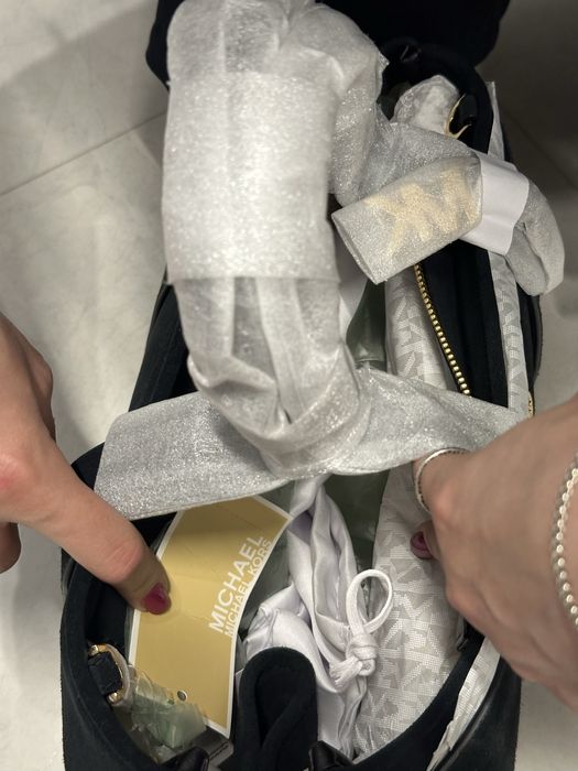 Сумка MICHAEL KORS romee small suede satchel