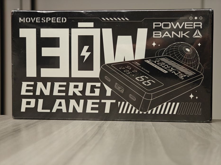MOVESPEED M25 130W Power Bank 25000mAh — потужний та швидкий