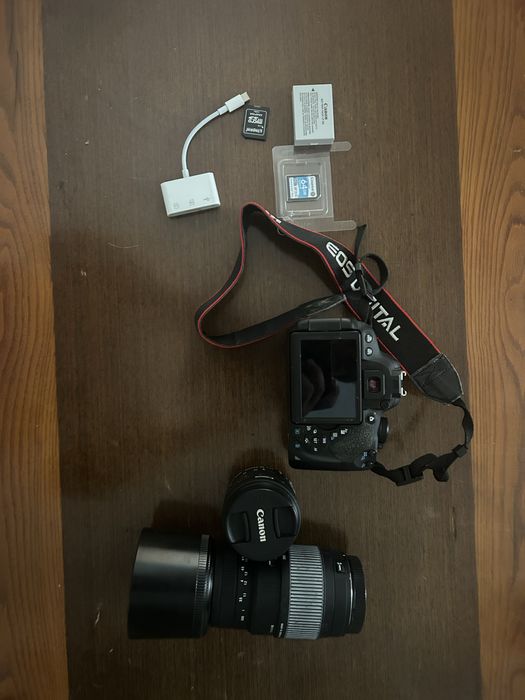 Canon 700D + Kit Completo de Fotografia