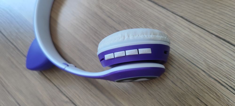 Блютуз навушники Бездротові навушники Bluetooth Cat Ear