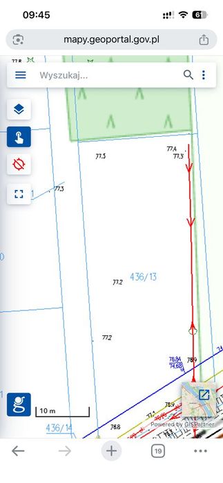 Działka budowlana 1160 m² z dostępem do mediów