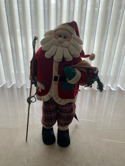 Pai natal gigante decorativo