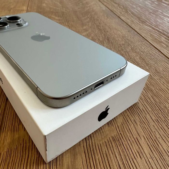  iPhone 15 Pro 128GB Natural Titanium Gwarancja ROK Bateria 100% Idealny Kielce