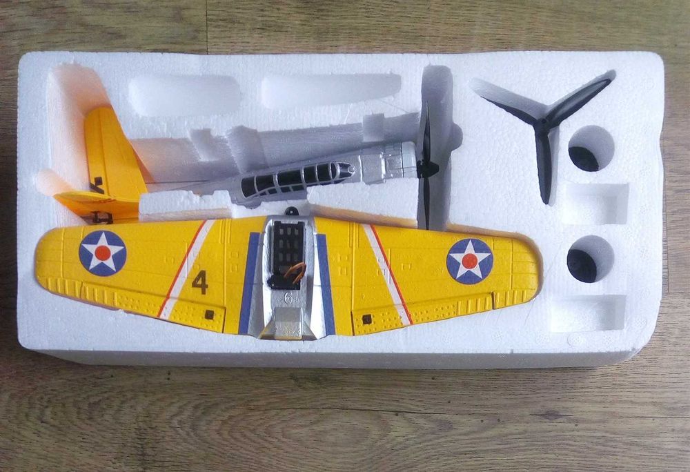 Samolot RC zdalnie sterowany SBD Dauntless 2,4Gh 4Ch żyro