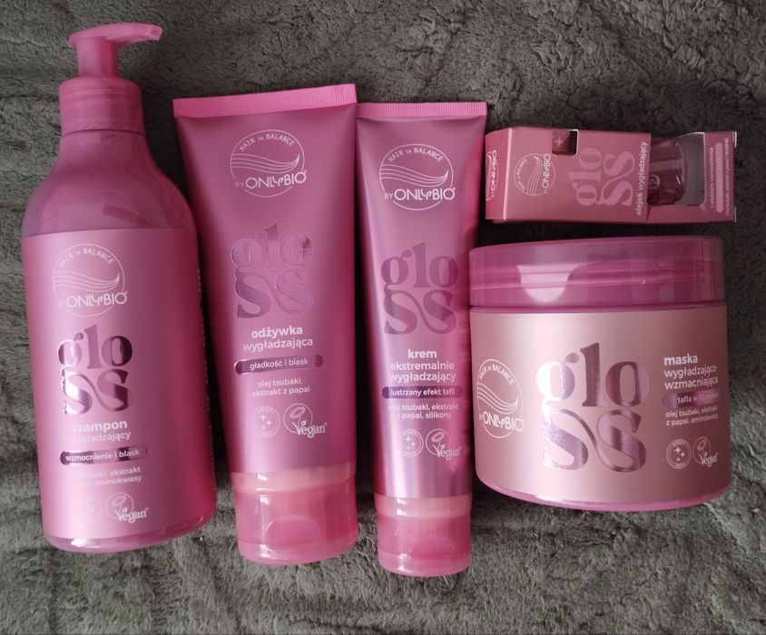 Onlybio Gloss zestaw produktów nowy