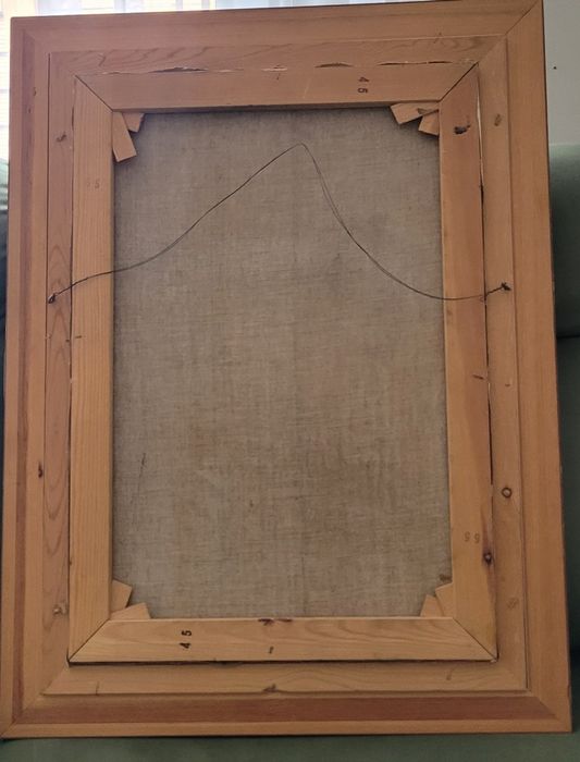 Obraz Olejny Erik Lo Ohlqvist Pejzaż Śródziemnomor