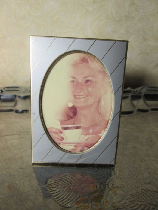 Металлическая рамка для фото табличка ключик