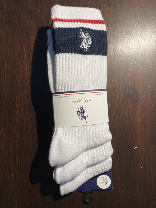 Skarpetki U.S. Polo Assn trzypack nowe 43-46