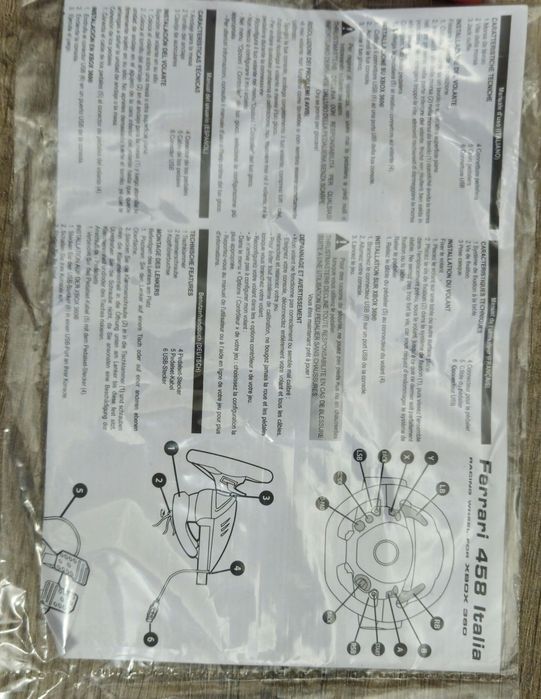 Kierownica Thrustmaster Ferrari 458 Italia