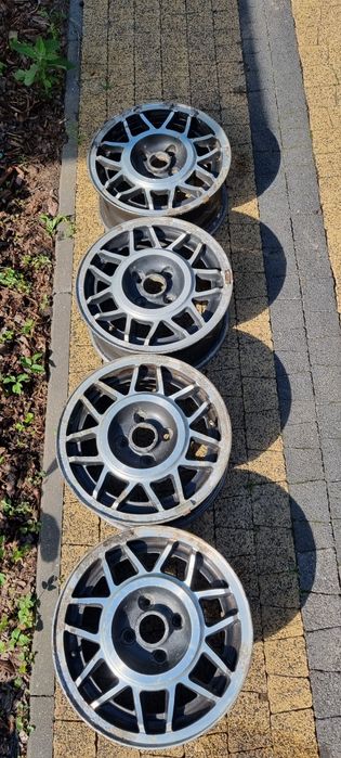 Alufelgi Snowflake Snow Flake Avus 14 6j GTI golf 1 2 3 sirocco custom