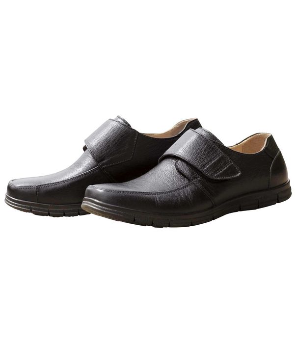 Półbuty męskie 41 czarne na rzepy 26,5 cm V0011 ATLAS FOR MEN