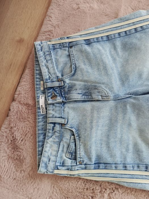 HOUSE Spodnie Jeansowe Baggy r.34-36