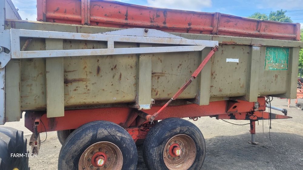 Przyczepa skorupowa lebulch  12 ton  tandem brimont