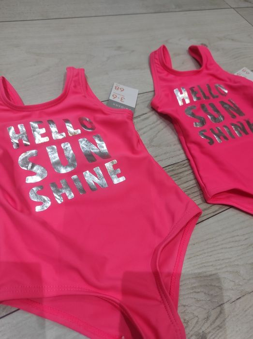 Stroje kąpielowe dla bliźniaczek Primark