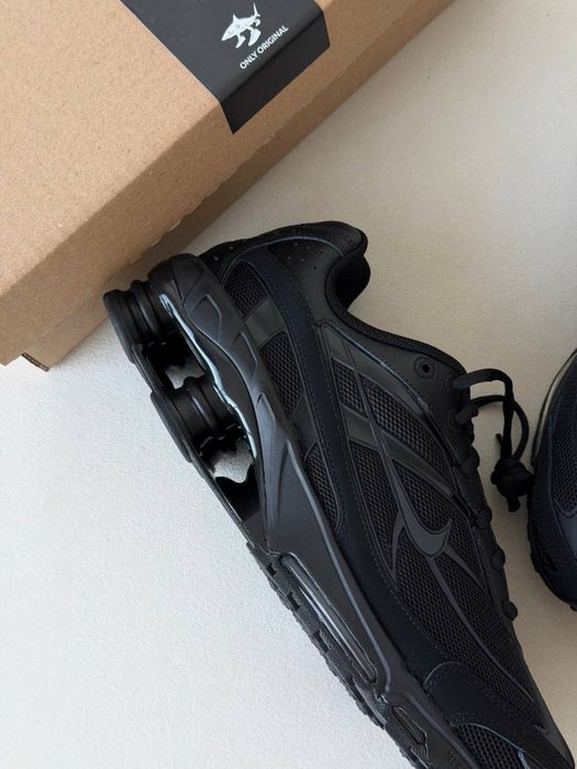 Оригинал Nike Shox Ride 2 Triple Black (IO4296 002) чорні оригінальні шокси райд 2 чоловічі