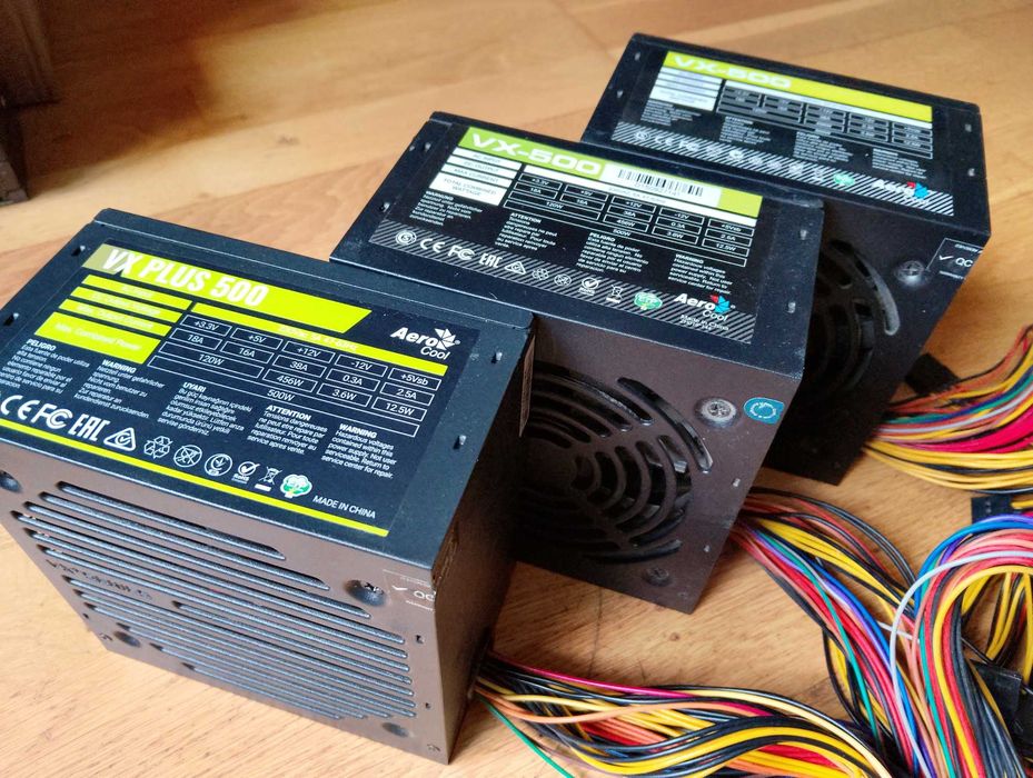 Блок живлення AeroCool VX-500(24+4+4, Video 6 або 8pin)