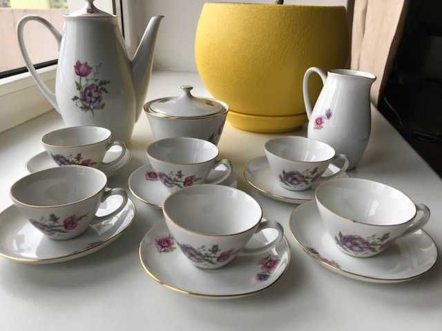 Набір для кави: 15 предметів.  80-і роки.