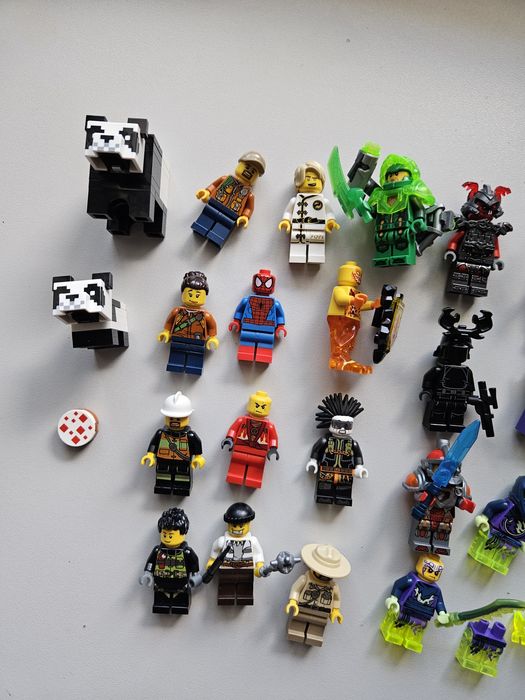 Zestaw figurek Lego Ninjago Marvel Star wars nexo knights i inne