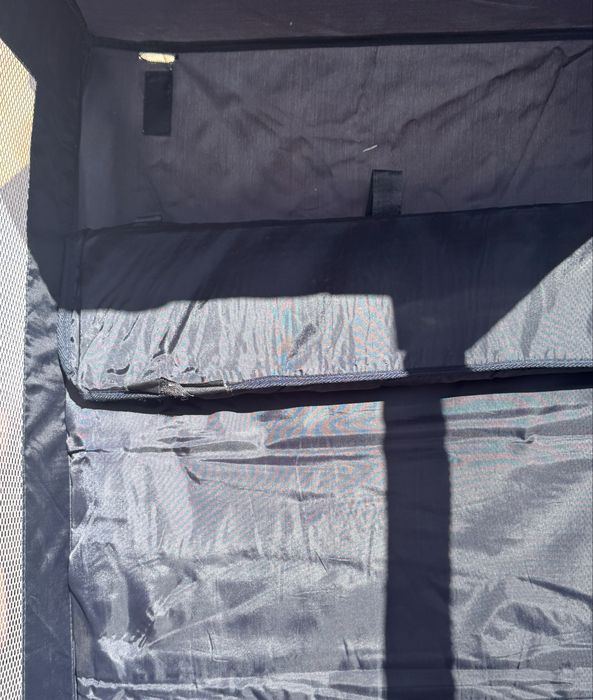 Cama /berço de viagem azul escura