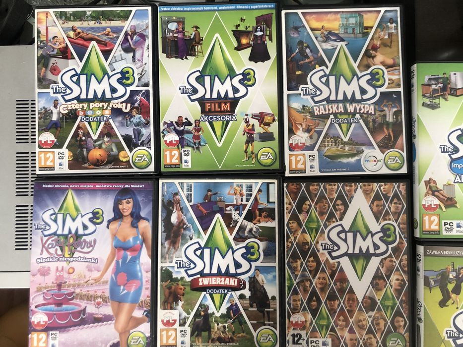 Sims 3 plus dodatki * na sztuki